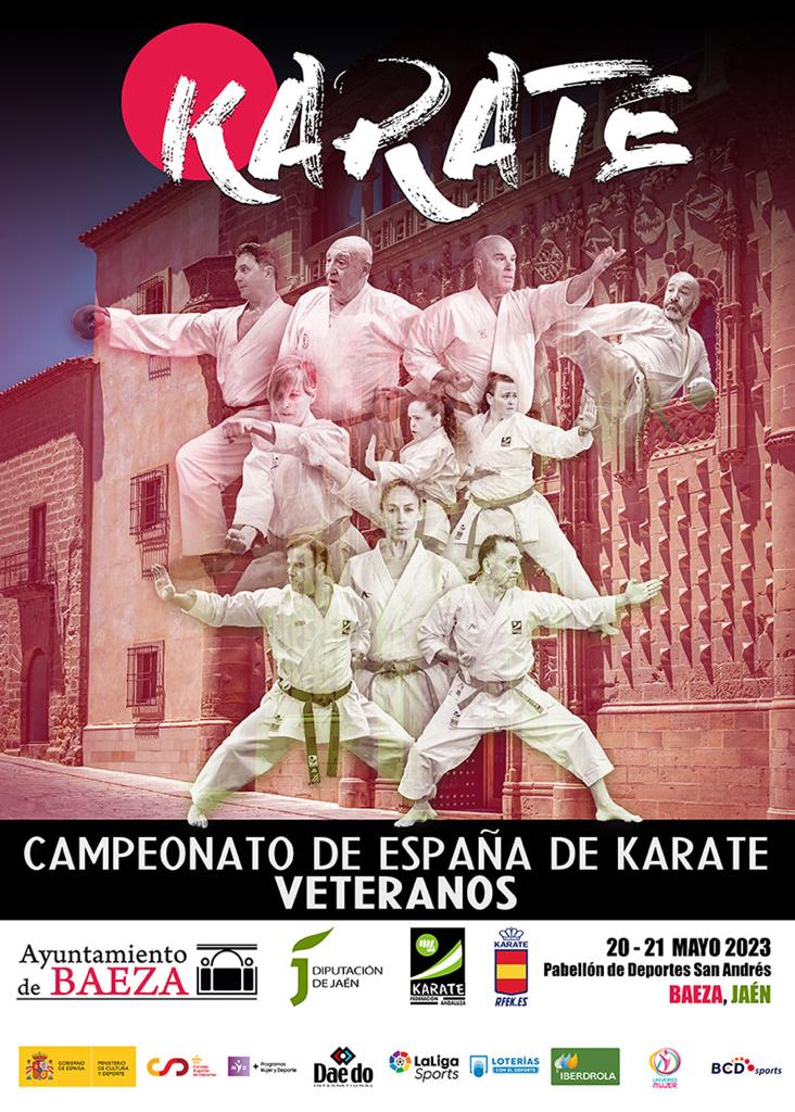 Baeza acoge el 20 y 21 de mayo Campeonato de España de Kárate para Veteranos